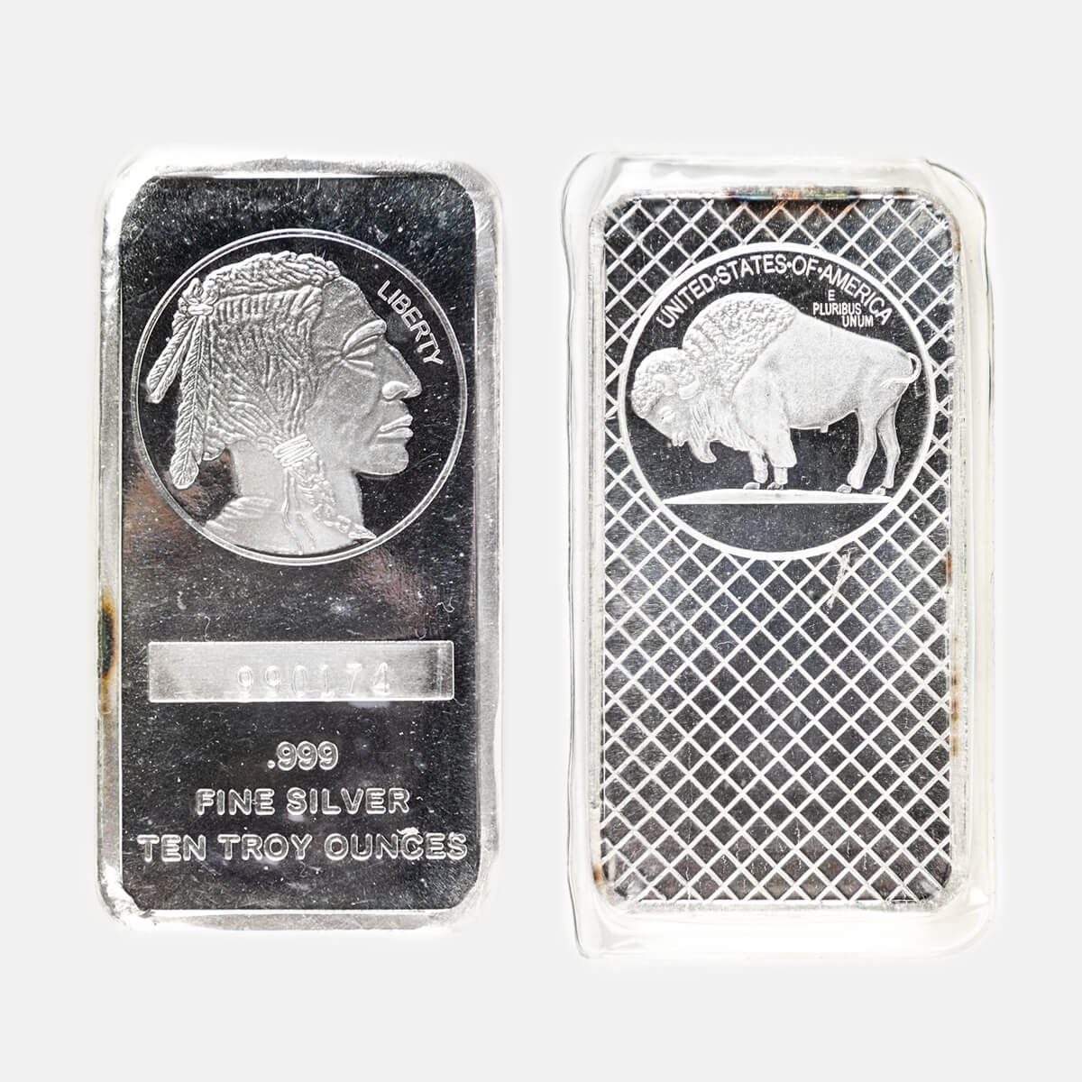 Ten Oz. Silver Bars